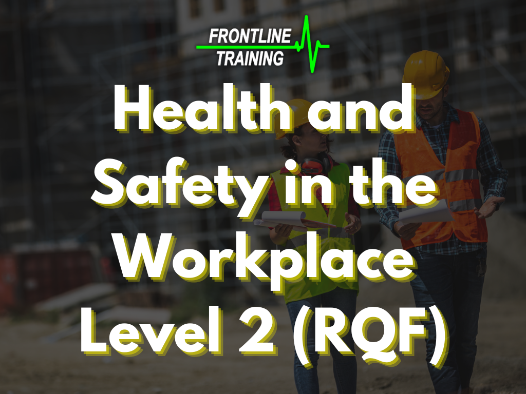 Health and Safety Training Level 2 poster