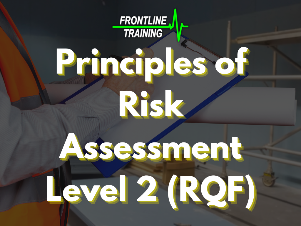 Principles of risk assessment poster for Health and Safety Training